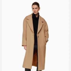Aritzia Only Coat Brown